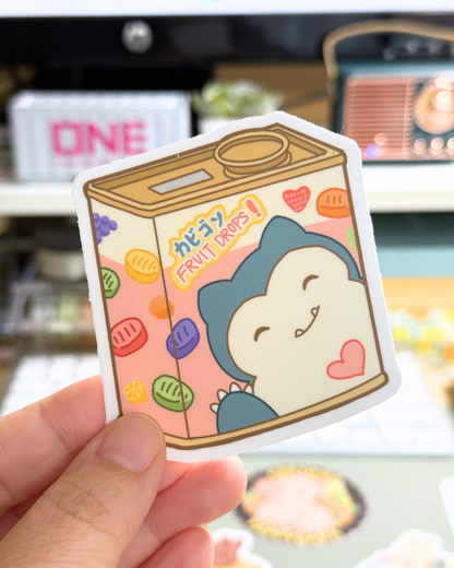 PKMN Candy Snorlax Vinyl Sticker [3 in]