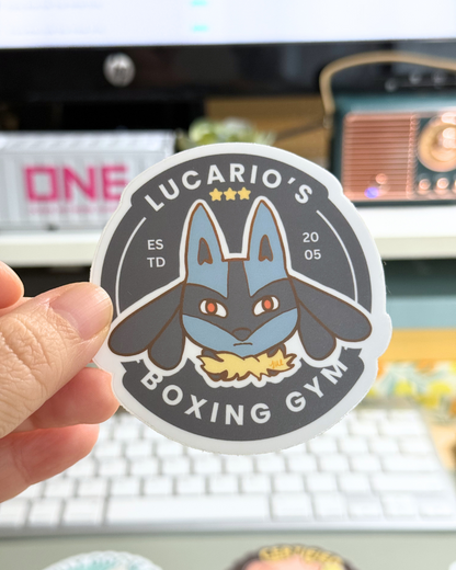 PKMN Boxing Club Vinyl Sticker [3 in]