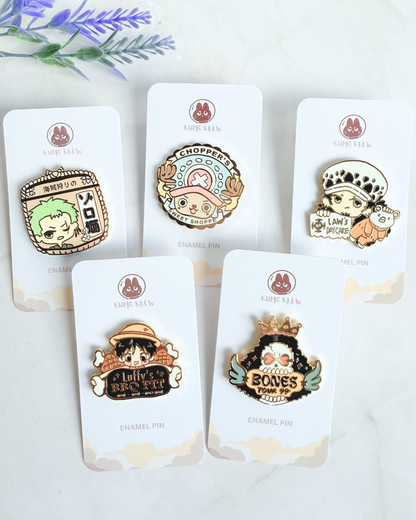Brooke Hard Enamel Pin [1.5 in]