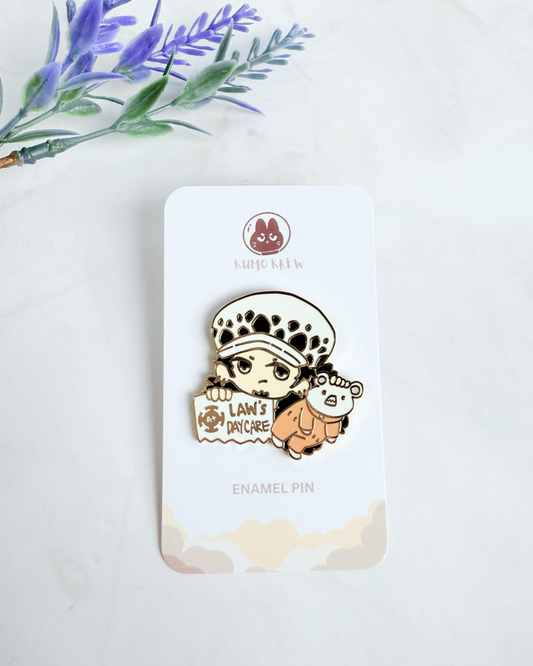 Law Hard Enamel Pin [1.5 in]