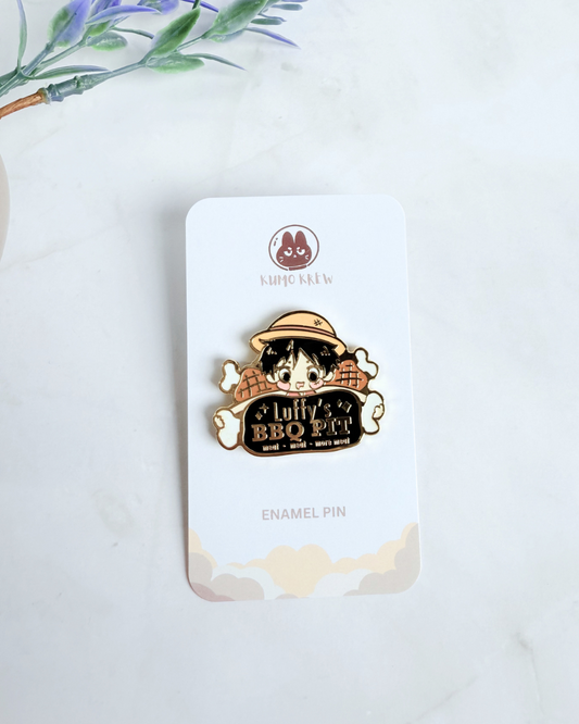 Luffy Hard Enamel Pin [1.5 in]