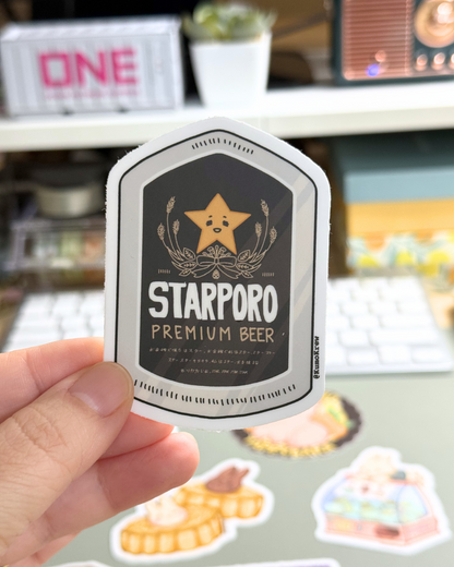 Drink Starporro Vinyl Sticker [3 in]
