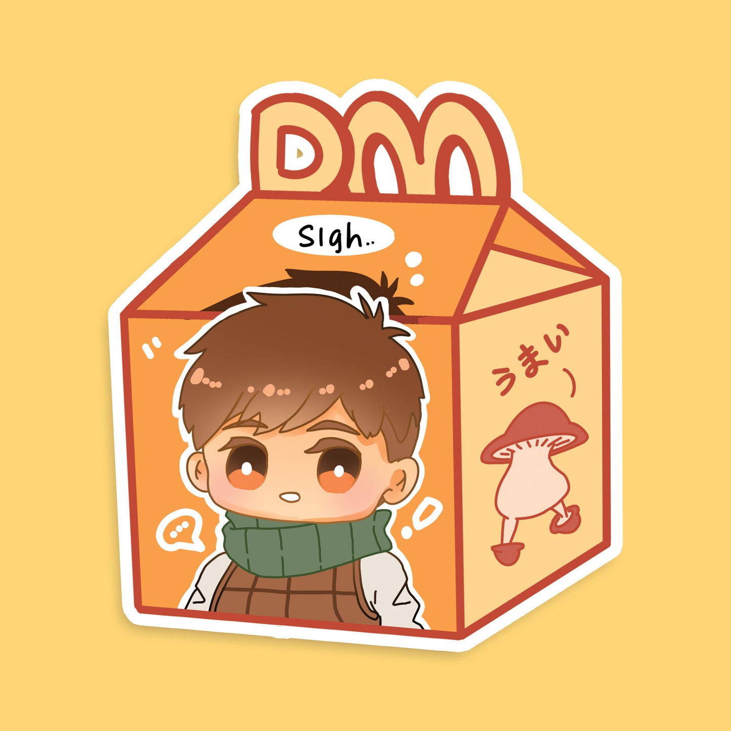 DuMeshi Party Vinyl Sticker [3 in]