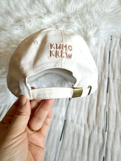 Daruma Neko Dad Cap [Cream]