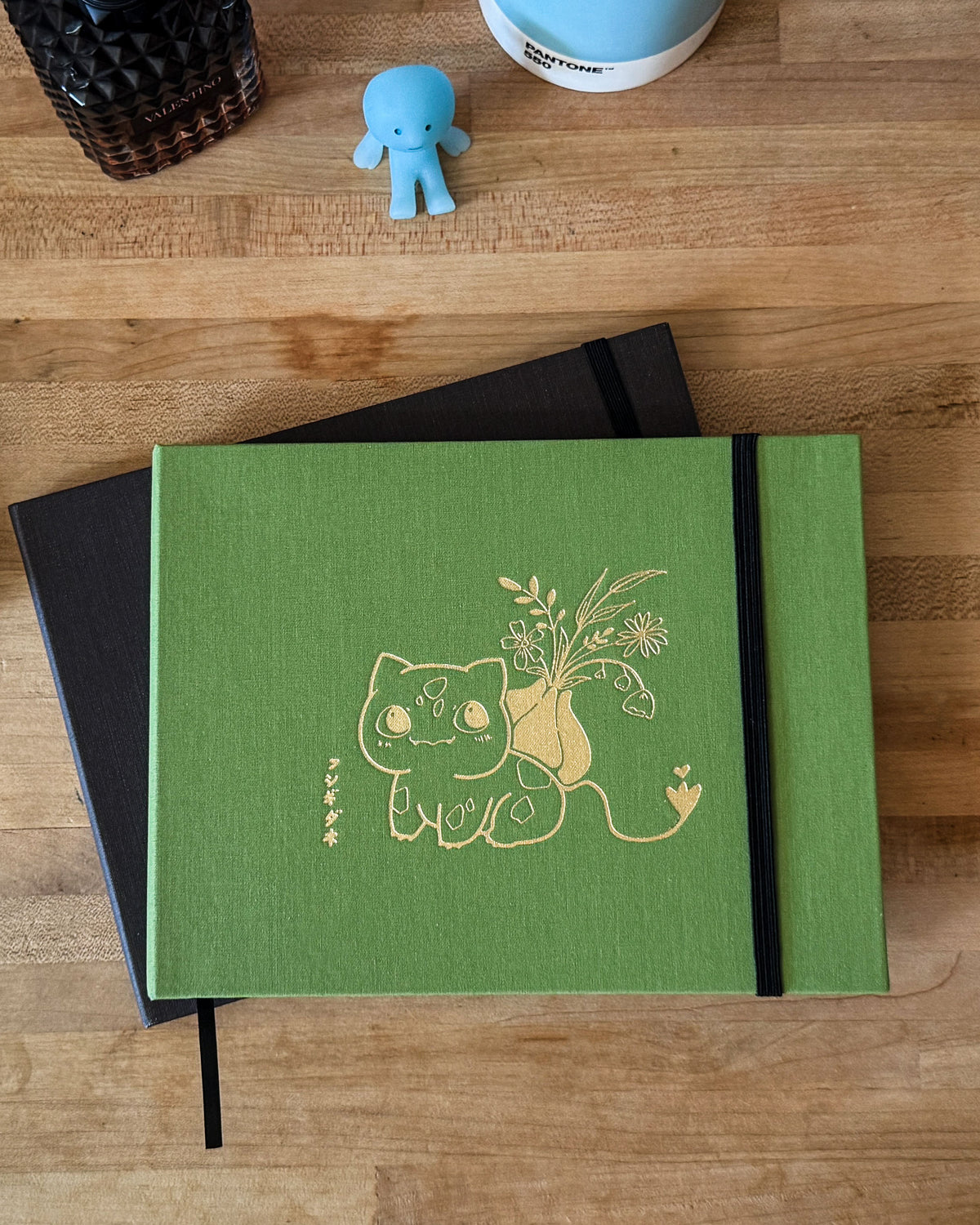 Grass Type Lay flat Sketchbook