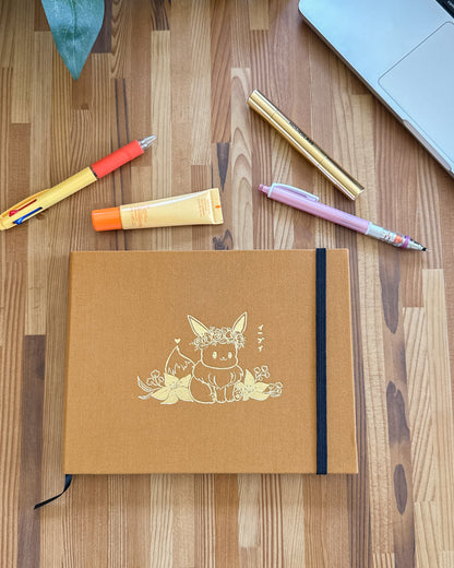 Eevee Lay flat Sketchbook