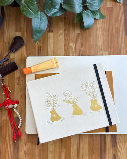 Garden Friends Lay flat Sketchbook