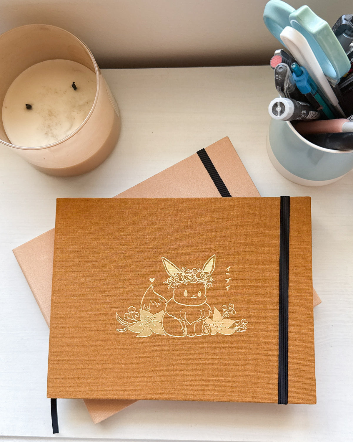 Eevee Lay flat Sketchbook