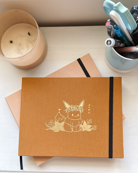 Eevee Lay flat Sketchbook