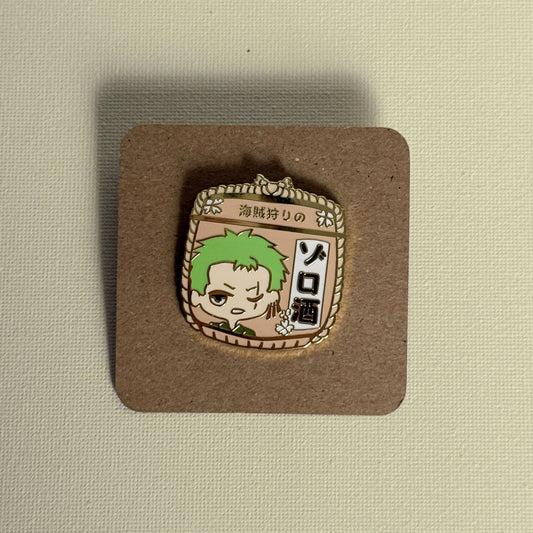 Zoro Hard Enamel Pin [1.5 in]
