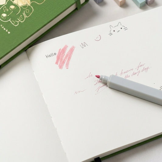 Poke Besties Lay flat Sketchbook