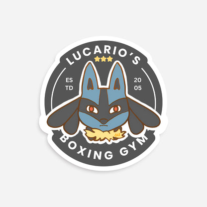 PKMN Boxing Club Vinyl Sticker [3 in]