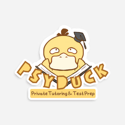 PKMN Duck Tutor Vinyl Sticker [3 in]