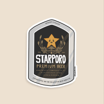 Drink Starporro Vinyl Sticker [3 in]