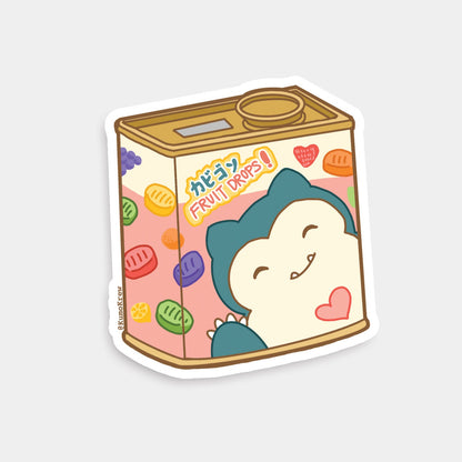 PKMN Candy Snorlax Vinyl Sticker [3 in]